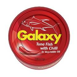 گالکسی کنسرو تن ماهی فلفلی 180گ